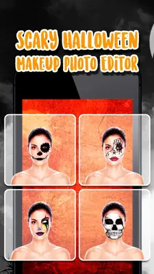 Halloween Makeup - Scary Halloween Face Changer android App screenshot 3